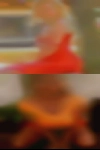 Looking comes from woman pussy