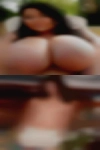 Nude woman front side back